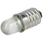 Light Bulb Led E10 230V AC White 1100-1600mcd