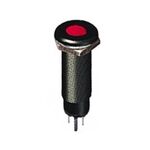 Indicator Lamp with Screw Mount Φ12  +Led 24 VAC/DC Red