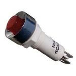 Indicator Lamp with Screw Mount Φ10 No cable 12V AC/DC Red XH024