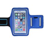 Universal Armband Case for Smartphones up to 6" (Huawei P30 , Samsung S9/S10 , Note 3) Blue