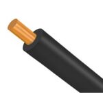 SILICONE CABLE 1Χ1.00mm² BLACK SGL
