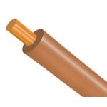 SILICONE CABLE 1Χ6.00mm² BROWN SGL