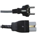 Power Cable 3x1.50mm 2m Fiber Cable for Grills