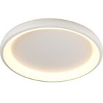 Φωτιστικό Οροφής LED Λευκό Ματ 48W 3000K 13800-073 Επιλογή Dimmer