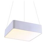 Φωτιστικό Κρεμαστό Οροφής LED Λευκό Ματ 40W 3000K 13800-111