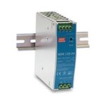 SINGLE OUTPUT INDUSTRIAL DIN RAIL 120W/48V/2.5A NDR-120-48 MEAN WELL