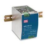 SINGLE OUTPUT INDUSTRIAL DIN RAIL 480W/48V/10A NDR-480-48 MEAN WELL