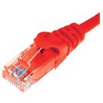 PATCH CORD CAT5e UTP 0.5m RED