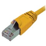 PATCH CORD CAT5e FTP 5.0m YELLOW