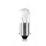 Light Bulb B9 110-130V 2800K 2-3W 360° D:10mm L:28mm