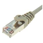 PATCH CORD CAT6A S/FTP 1.0m ΓΚΡΙ