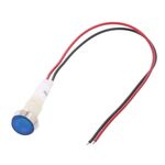 Indicator Led Lamp with Screw Mount/Cable Φ10  12VAC/DC Blue