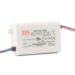 LED DRIVER AP SERIES (PLASTIC CASE) 35W/11-33V/1.05A IP42 APC-35-1050 Mean Well