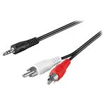 Audio Cable Mini Jack 3,5mm - 2 RCA Males 20m 10503-021