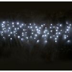 Christmas Led Curtain Lights Cool White 144L 3m x 1m  Steady mode 934-041