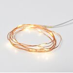 Christmas Led String Lights With Copper Wire Warm White 12L 1.2m 934-057