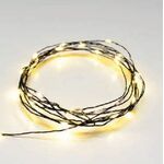 Christmas Led String Lights With Copper Wire Warm White 20L 2m 934-063