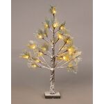 Δέντρο Led Έλατο 24 LED Θερμό Λευκό ύψος 60cm