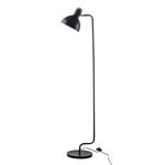 Floor Lamp Matt Black + Natural 1 x E27 13801-005