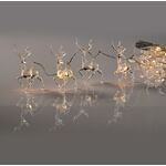 Decorative Reindeer with 10 Led Acrylic Warm White with batteries 3xAA 936-100