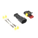 Connector Plastic Set 2 Pin IP65 Superseal 1.5