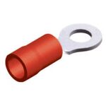 SINGLE-HOLE CABLE LUG INSULATED RED 4.3-1.25 R1-4SV (02.269) LNG 100pcs
