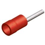 PIN-TYPE TERMINAL INSULATED RED 1.25 PT1-10V LNG 100pcs