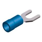 Fork-Type Terminal Insulated Blue 6.5-2 S2-6SV JEE 100pcs