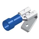 Slide Cable Lug Insulated Female/Male Blue 0.8-6.35 PB2-6.4V/8 JEE 100pcs