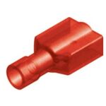 Slide Cable Lug Nylon Coated Male Red MF1-6.4AF/8 JEE 100pcs