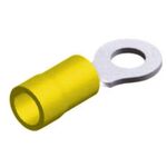 Single-Hole Cable Lug Insulated Yellow 3.7-5.5 R5-3.5SV JEE 100pcs