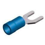 Fork-Type Terminal Insulated Blue 8.4-2 S2-8V LNG 100pcs