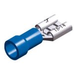 Slide Cable Lug Insulated Female Blue 9.5 F2-9.5V/1.2 CHS 100pcs