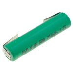 NiMH Battery AAA R3 1.2V 700mAh Soldering Lugs