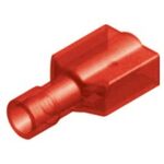 Slide Cable Lug Nylon Coated (Μ/Α) MALE RED MF1-6.4AFC LNG 100pcs​​