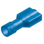 Slide Cable Lug Nylon Coated (Μ/Α) FEMALE BLUE FF2-6.4AFC JEE 100pcs​​