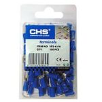 Fork-Type Terminal Insulated Blue 4.3 SVM2-4 100 PIECES/BLΙSΤΕR CHS