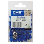 Fork-Type Terminal Insulated Blue 5.3 SVS2-5 100 PIECES/BLΙSΤΕR CHS