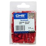 Snap-On Cable Lug Insulated Female Red FRD1.25-156 50 PIECES/BLΙSΤΕR CHS