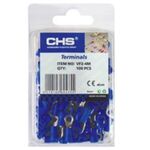 Single-Hole Cable Lug Insulated Blue 4.3 RVS2-4 100 PIECES/BLΙSΤΕR CHS