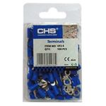 Single-Hole Cable Lug Insulated Blue 5.3 RVS2-5 100 PIECES/BLΙSΤΕR CHS