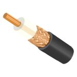 Coaxial Cable RG-58/U Roll With Vnzane Sticker