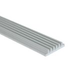 Aluminum Profile Heatsinks with Heat Dissipation Blades 12mm 2m
