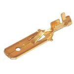 Naked Male Slide Cable Lug 2.8-1.3 Brass with Lock 805101