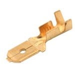 Naked Male Slide Cable Lug 4.8-1.3 Brass 805202 CYI