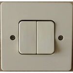 Switch 2 Button 2 Way Switch White Legrand 80551