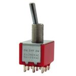 Mini Toggle Switch ON-OFF-ON 2A/250V 9P MTS-303-A1 YNX
