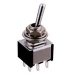 Mini Toggle Switch ON-OFF-ON 3A/250V 6P TA203A1 SCI ​​​​​​​