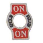 Toggle Switch Accessories sign ON-OFF-ON