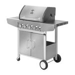 Professional LPG Barbecue Grill with 3 Stoves TSA0096Q